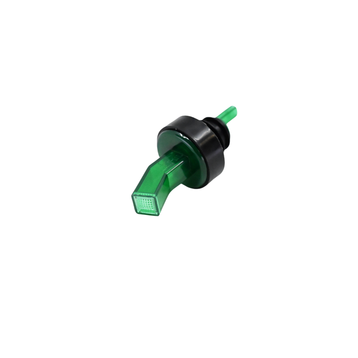 Green Screened Bottle Pourers (313-04) 12/Bag