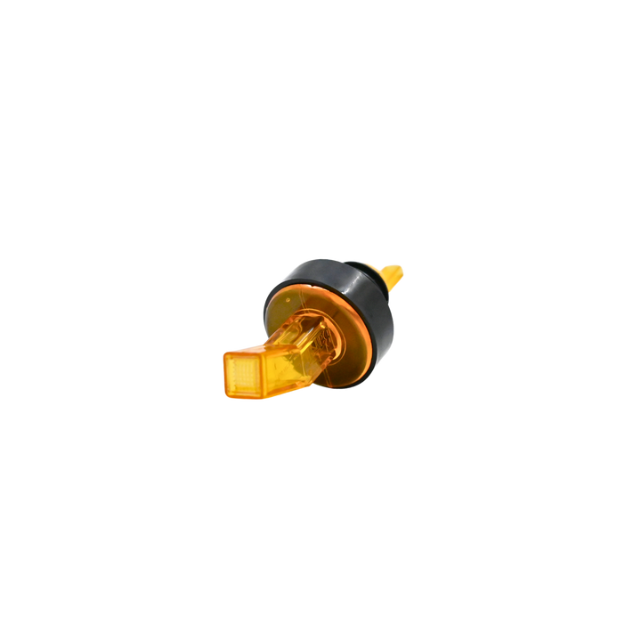 Amber Screened Bottle Pourers (313-06) 12/Bag