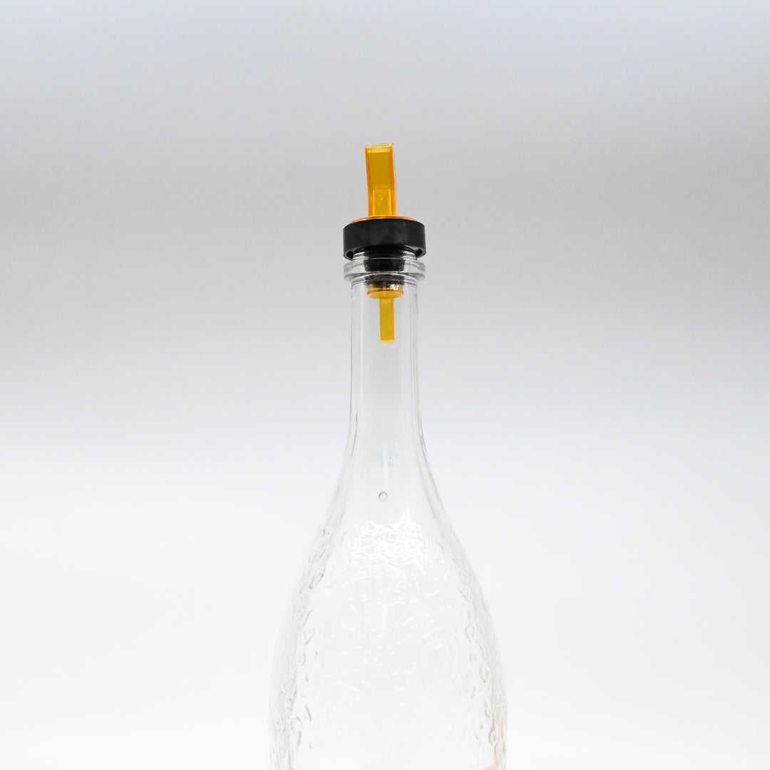 Amber Screened Bottle Pourers (313-06) 12/Bag