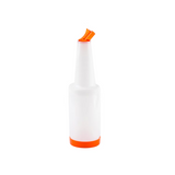 Tablecraft 8032X 32 oz Orange PourMaster Complete 3 Piece Set