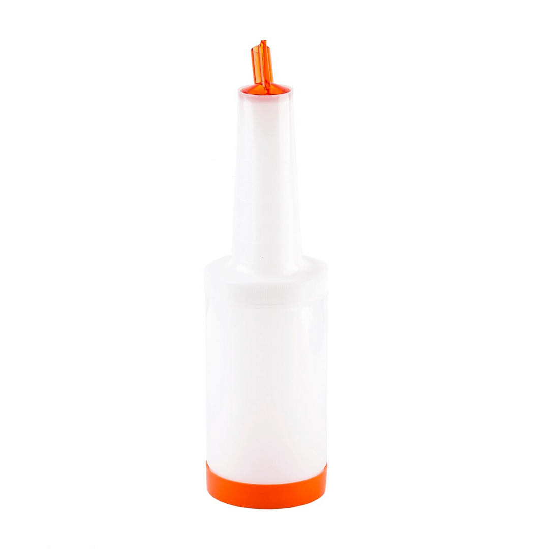 Tablecraft 8032X 32 oz Orange PourMaster Complete 3 Piece Set