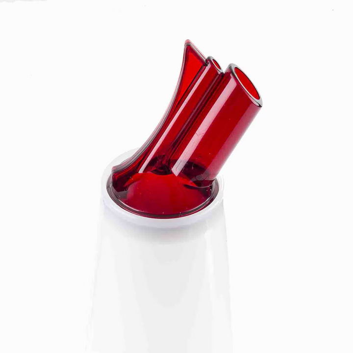 Tablecraft 8032R 32 oz Red PourMaster Complete 3 Piece Set Tablecraft