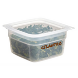 Cambro Freshpro Camsquares HFSFSPROPP 1/2 qt Square Container Only