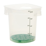 Cambro FreshPro CamRounds 4RFSPROPP190 4 qt Round Container Only