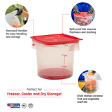 Cambro FreshPro CamRounds 6RFSPROPP190 6 qt Round Container Only