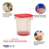 Cambro FreshPro CamRounds 8RFSPROPP190 8 qt Round Container Only