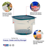 Cambro FreshPro CamRounds 12RFSPROPP190 12 qt Round Container Only