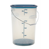 Cambro FreshPro CamRounds PWB22PROPP 22 qt Round Pail with Bail