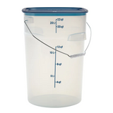 Cambro FreshPro CamRounds PWB22PROPP 22 qt Round Pail with Bail