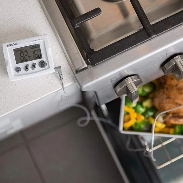 Taylor 3518N 6" Digital Cooking Thermometer with 48" Probe Wire