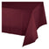 Creative Converting 54" X 108" Burgundy Plastic Table Covers