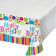 Creative Converting 54" X 108" Happy Birthday Plastic Table Covers