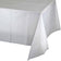 Creative Converting 54" X 108" White Plastic Table Covers