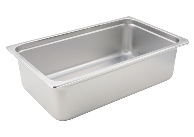 Winco SPJH-106 Full Size 6" Stainless Steel Steam Table Pan