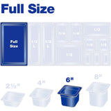 Carlisle 10202B07 StorPlus Full Size 6" Deep Food Pan