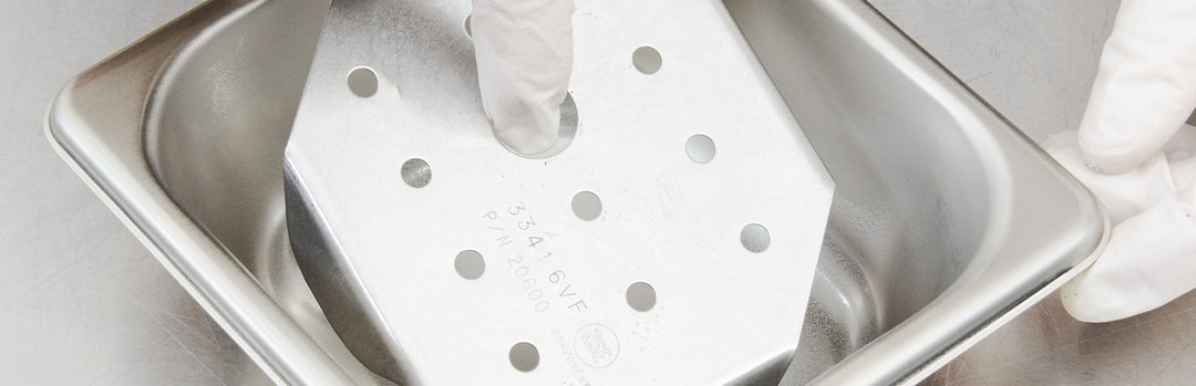 Vollrath Super Pan V 20600 1/6 Size Stainless Steel Perforated False Bottom Vollrath