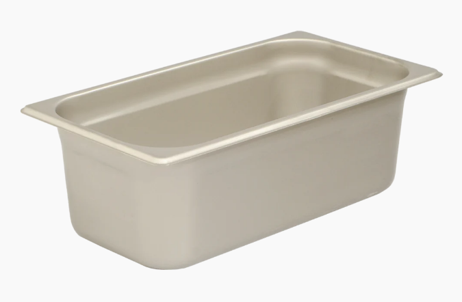 Browne Foodservice 22136 1/3 Size 6" Stainless Steel Steam Table Pan