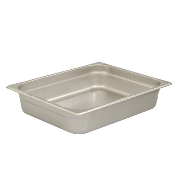 Browne 22122 1/2 Size x 2.5" Stainless Steel 22 Guage Insert Pan Browne Foodservice