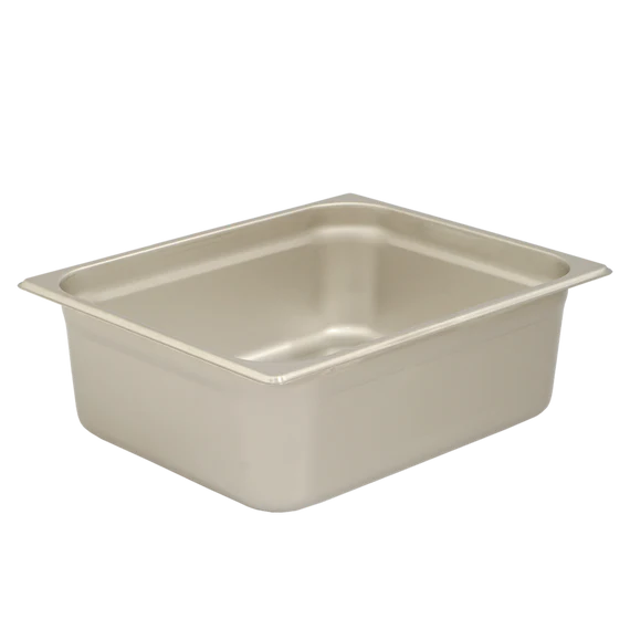 Browne 22126 1/2 Size 6" Stainless Steel 22 Guage Insert Pan Browne Foodservice