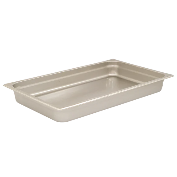 Browne 22002 Full Size x 2.5" Stainless Steel 22 Guage Insert Pan Browne Foodservice