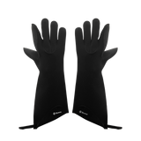 Browne Foodservice 5430502 15" Black FLXa-Prene 5 Finger Glove with Kevlar Stitching