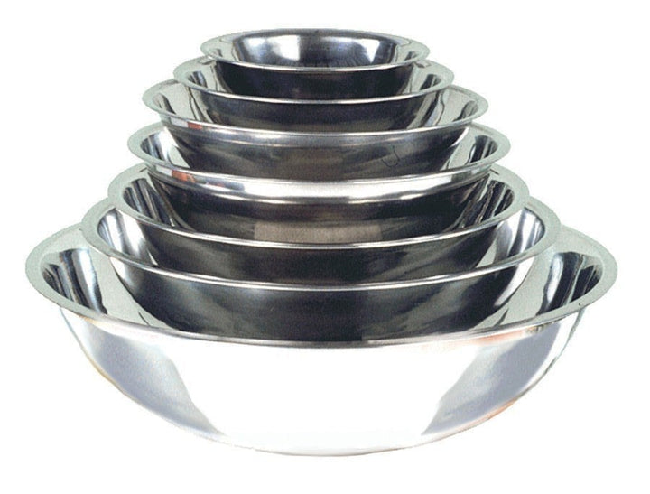 Adcraft Stainless Steel Mirror Finish Mixing Bowl 3.5 Quart Adcraft