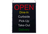 Winco LED-20 Led All in One LED Open Sign