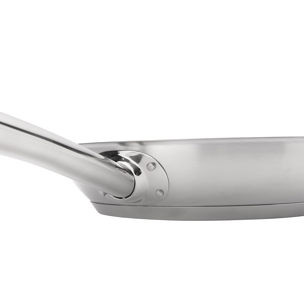 Browne Foodservice 5734051 11" Stainless Steel Fry Pan