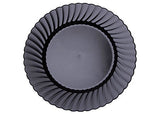 WNA CW6180BK Classicware 6" Black Heavy Duty Plates
