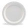 6" White Plastic Plates