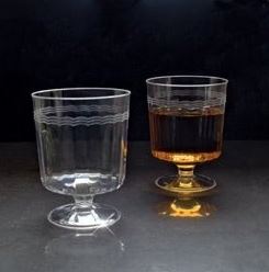 EMI-Yoshi EMI-REWG8 1 Piece 8 Oz Plastic Wine Glass EMI-Yoshi