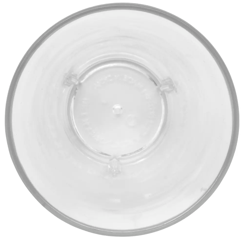 G.E.T. S-15-1-CL Clear 14 oz SAN Plastic Tumbler (16.45 oz Rim Full)
