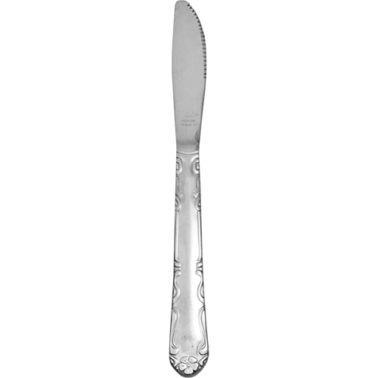 ITI ME-331 Melrose 8.625" 18/0 Stainless Steel Dinner Knife Dozen