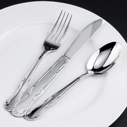 Winco 0024-05 18/0 Heavyweight 8.5" Dinner Fork Winco