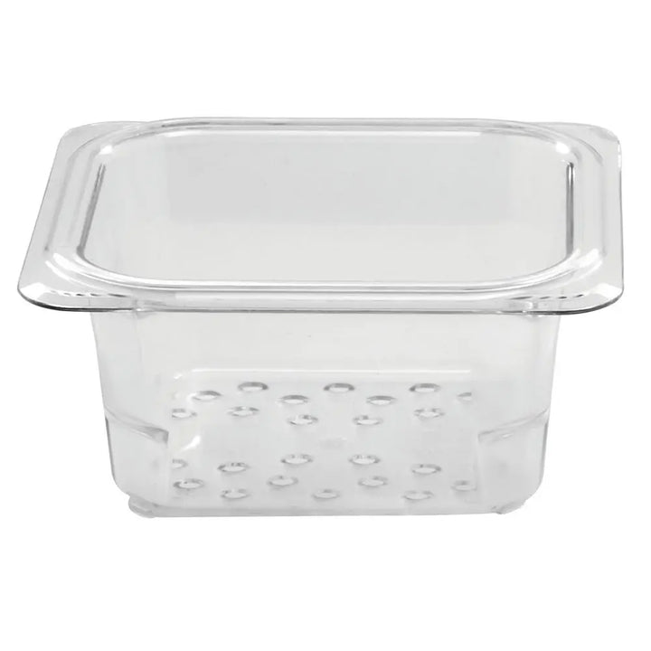 Cambro Camwear 63CLRCW-135 1/6 Size 3" Colander Food Pan Cambro