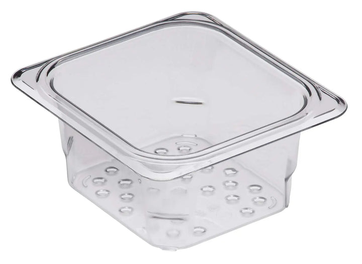 Cambro Camwear 63CLRCW-135 1/6 Size 3" Colander Food Pan Cambro