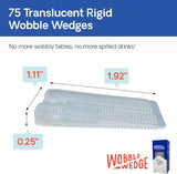 FMP 280-1234 Wobble Wedges Case of 75