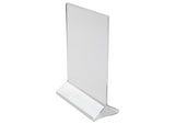 Winco ATCH-57 Table Card Holder - Acrylic 5" X 7"