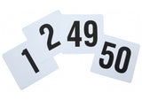 Winco TBN-50 4" Table Numbers 1-50