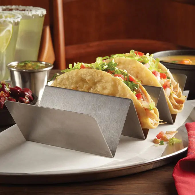 American Metalcraft TSH3 Taco Holder 2-3 Compartment American Metalcraft