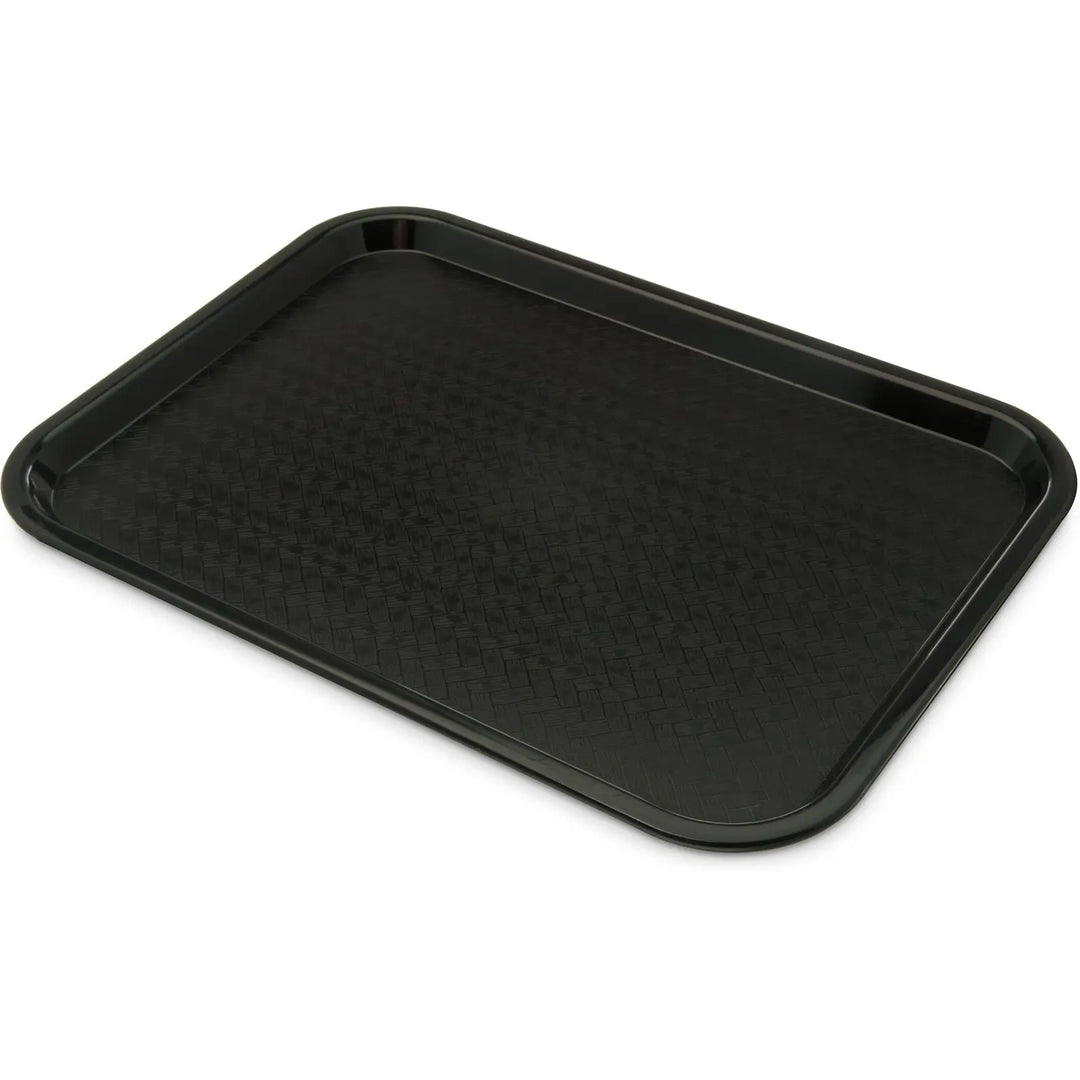 Carlisle CT1216-03 12X16 Black Fast Food Tray