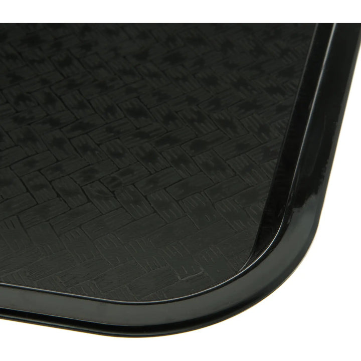 Carlisle CT1216-03 12X16 Black Fast Food Tray Carlisle