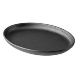 Tablecraft 10746 Oval Cast Iron Sizzle Platter 9.25" x 6.875" x .875"