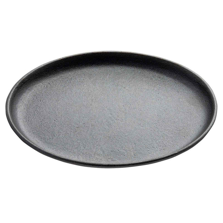 Tablecraft 10746 Oval Cast Iron Sizzle Platter 9.25" x 6.875" x .875" Tablecraft