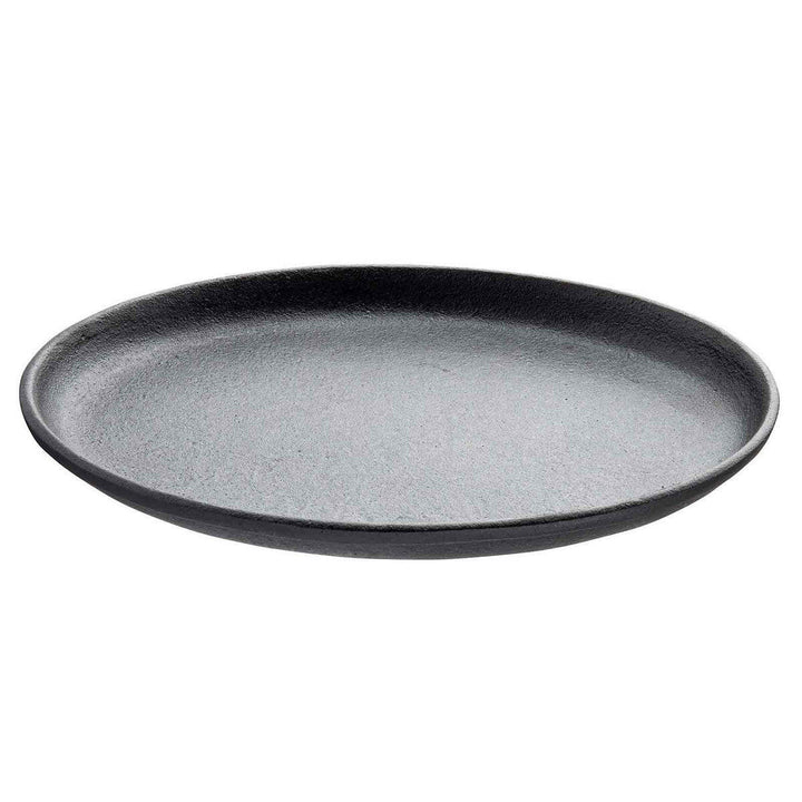 Tablecraft 10746 Oval Cast Iron Sizzle Platter 9.25" x 6.875" x .875" Tablecraft