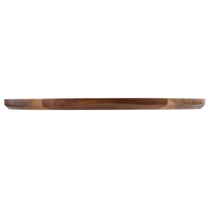 Tablecraft 10764 Acacia Wood Underliner for Cast Iron Oval Skillet