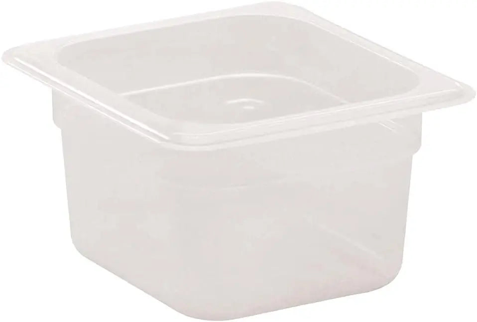 Cambro Camwear 64PP 1/6 Size 4" Translucent Food Pan