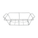 Full Size Wire Chafing Rack - Chrome