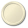 Creative Converting 7" Round Ivory Paper Plates