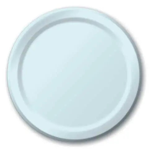 Creative Converting 7" Round Pastel Blue Paper Plates Creative Converting